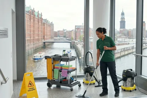 Treppenhausreinigung Hamburg – gepflegte Eingangsbereiche
